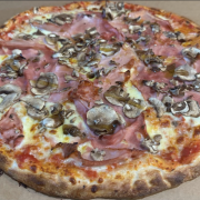 Prosciutto e Funghi Pizza